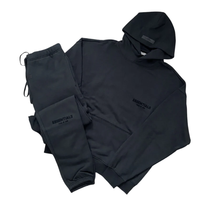 Essential Classic Tracksuit - Black